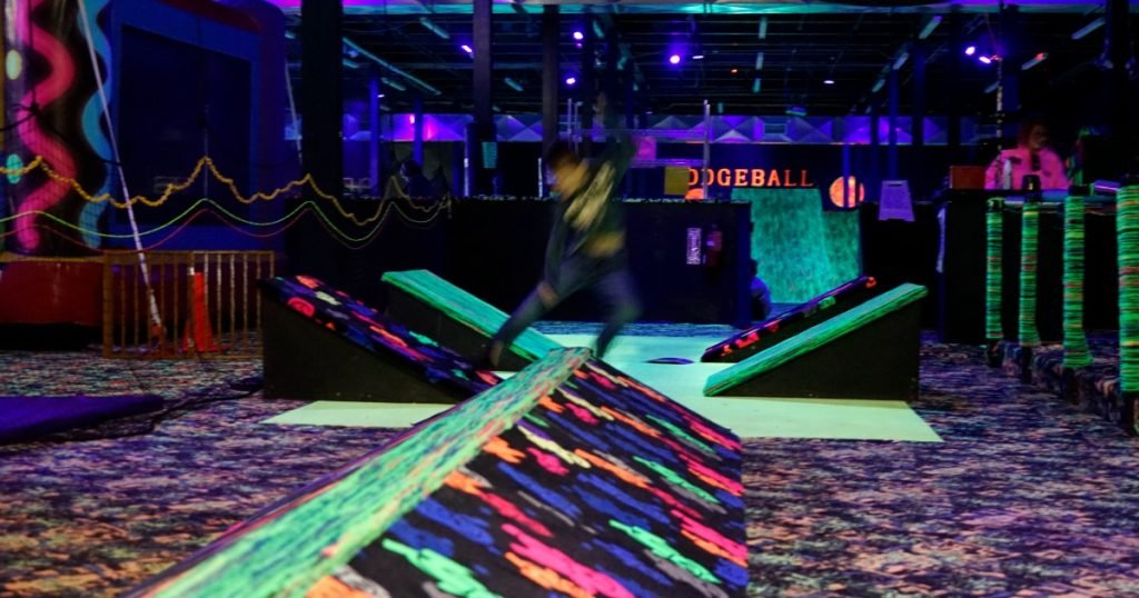 Indoor birthday party celebration unaffected by bad weather