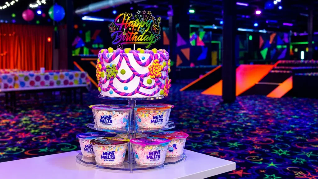 Funslides Mini Melt cake party add-on