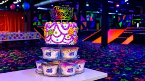 Funslides Mini Melt cake party add-on